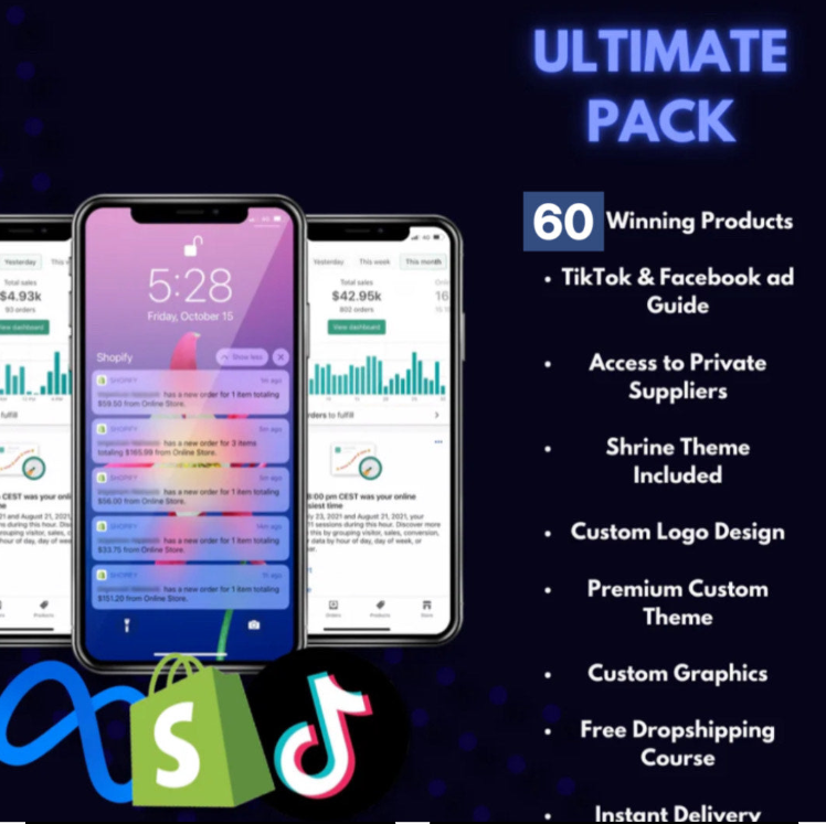 Prebuilt Dropshipping Website®